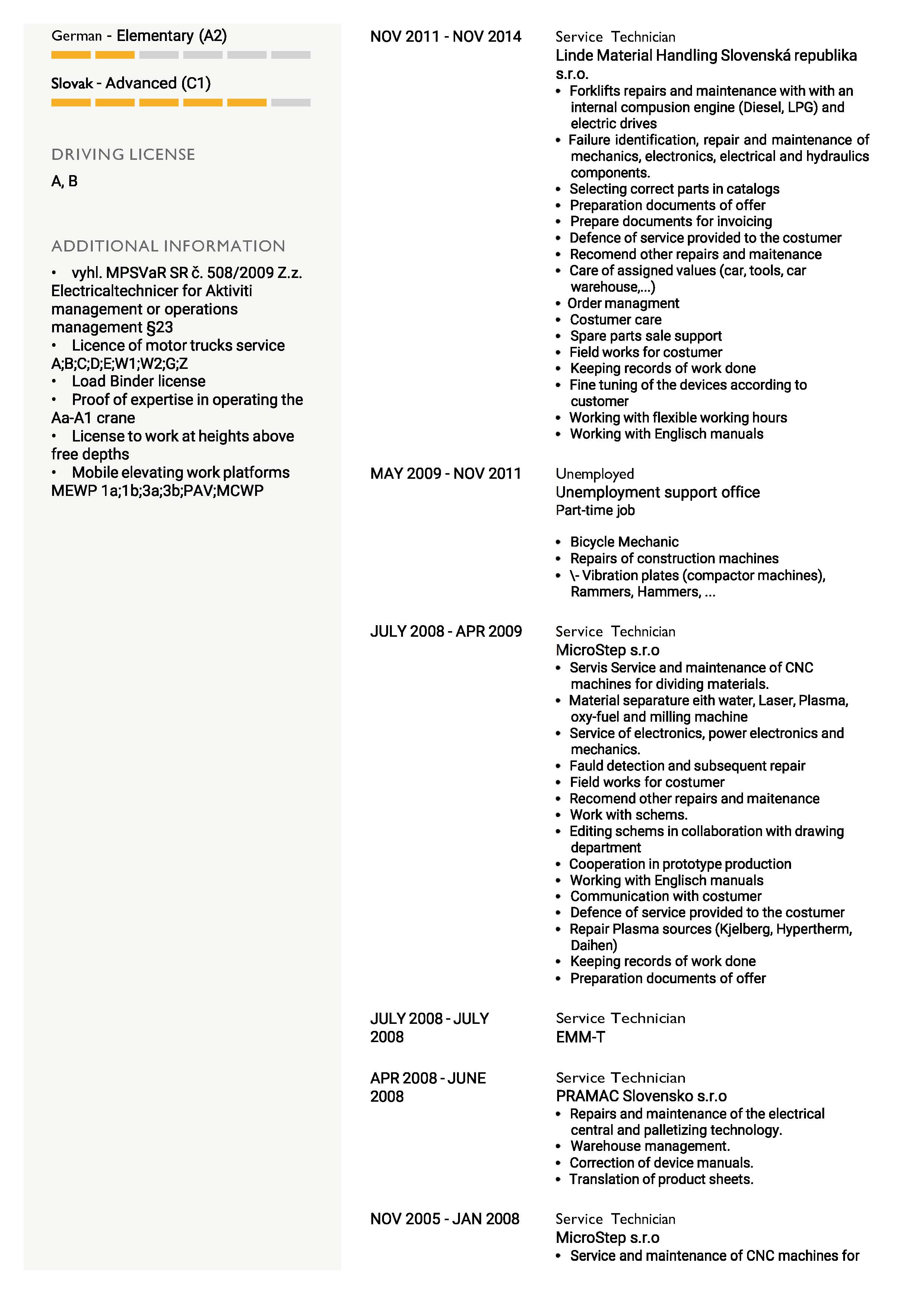 CV stránka 2