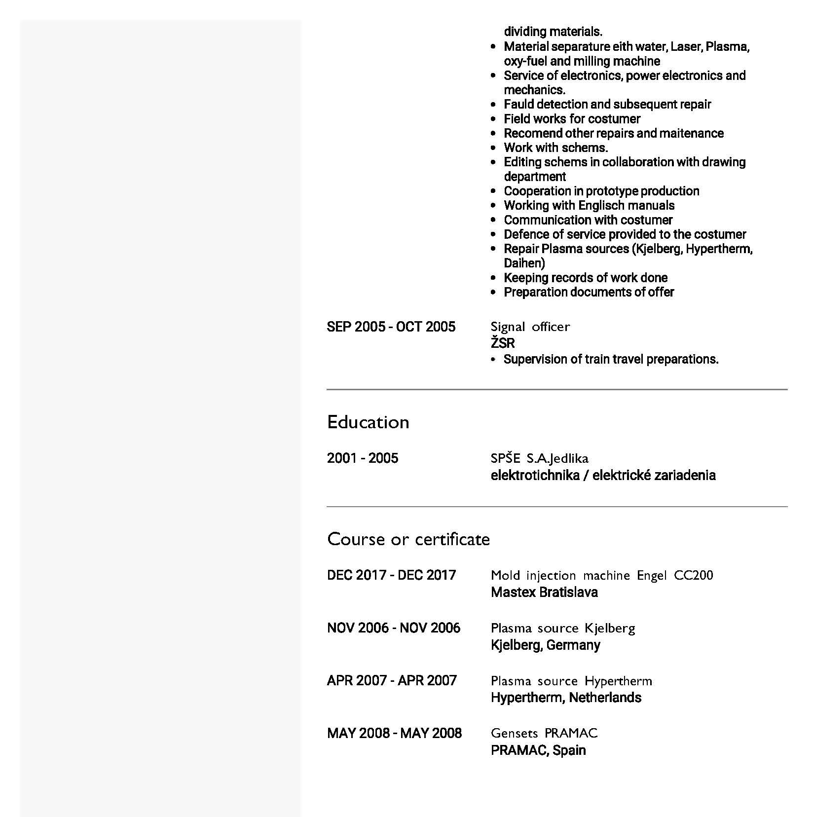 CV stránka 3